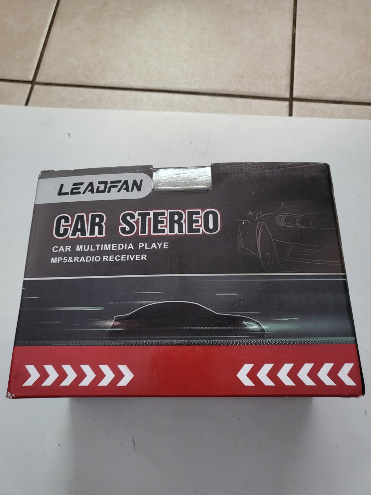 LEADFAN Car Stereo MP5 Multimedia Player Bluetooth USB AUX Radio Receiver