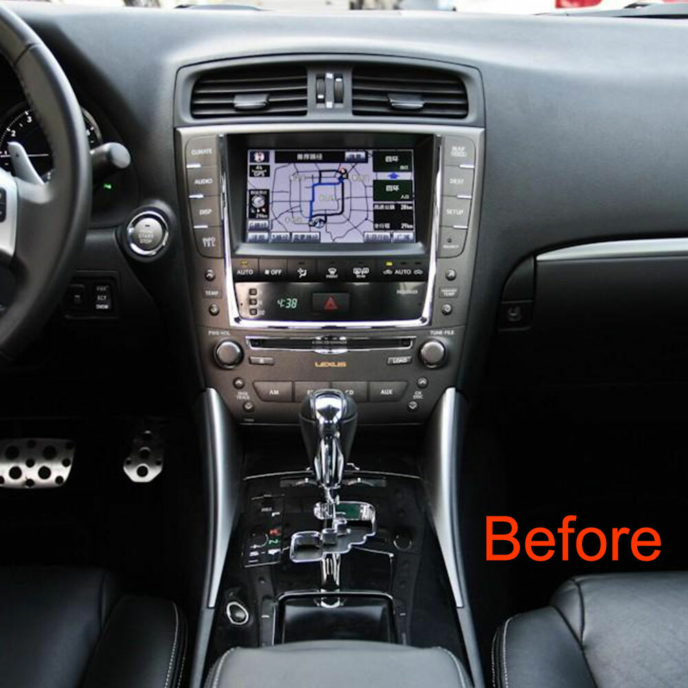 For Lexus IS250 IS300 IS350 Car Radio Stereo GPS Navigation WIFI BT Android 14