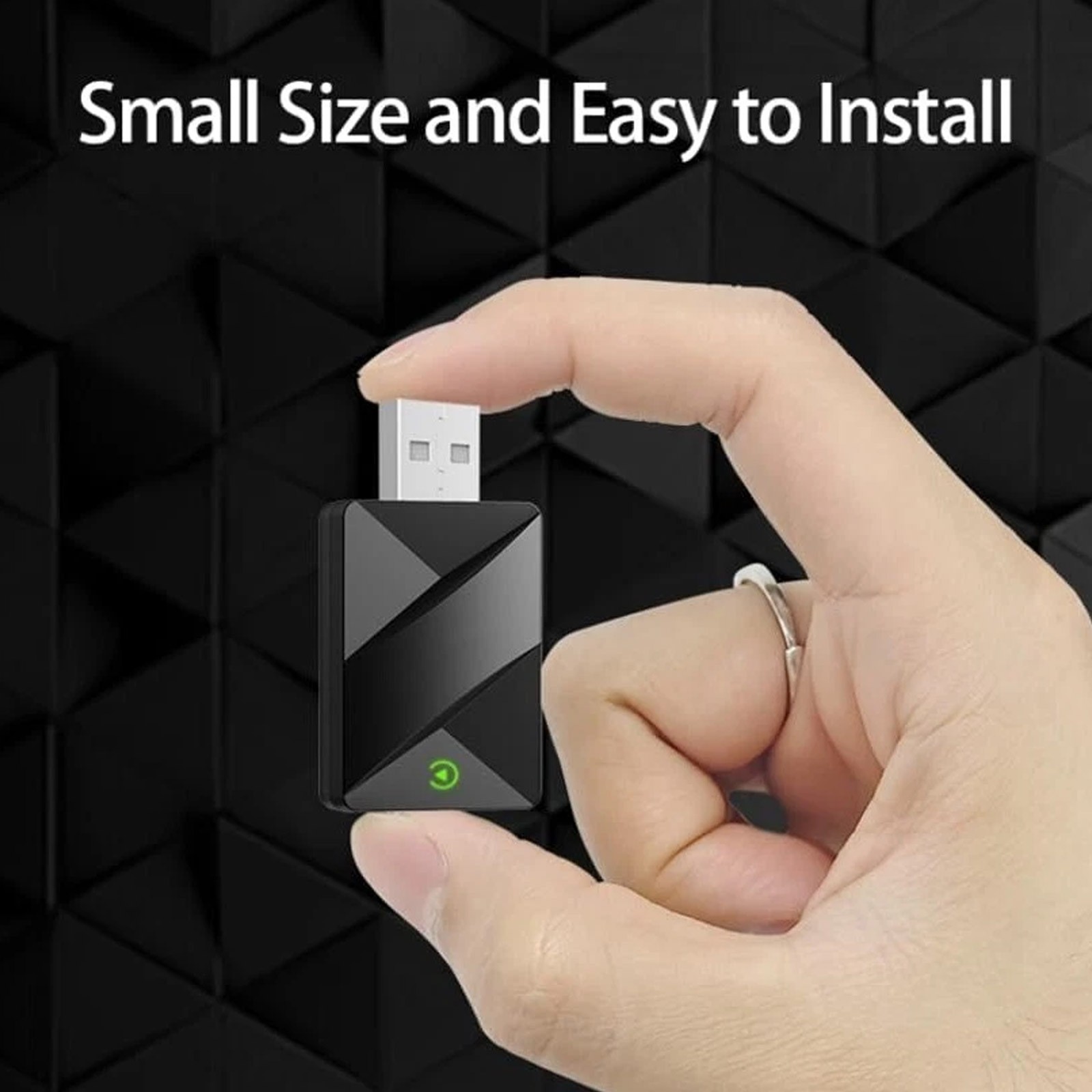 2 in 1 Carplay Wireless Adapter for iPhone Android USB Car Dongle Plug ＆ Play