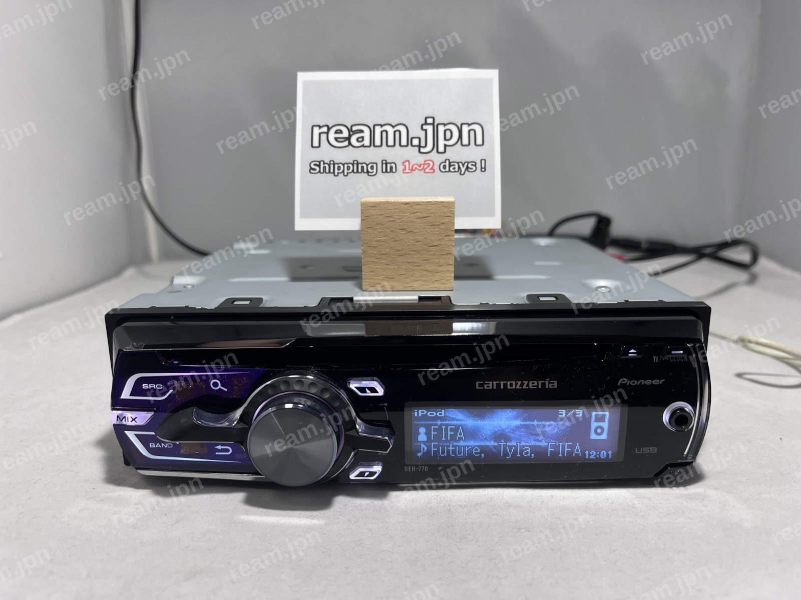 Pioneer Carrozzeria DEH-770 1DIN CD MIXTRAX USB AUX Receiver Tested In Stock JDM