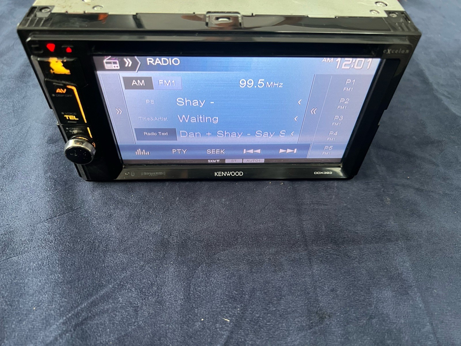 ⭐️Pre-Owned,TESTED⭐️ Kenwood BT|USB|CD|DVD|AM/FM-(DDX393)