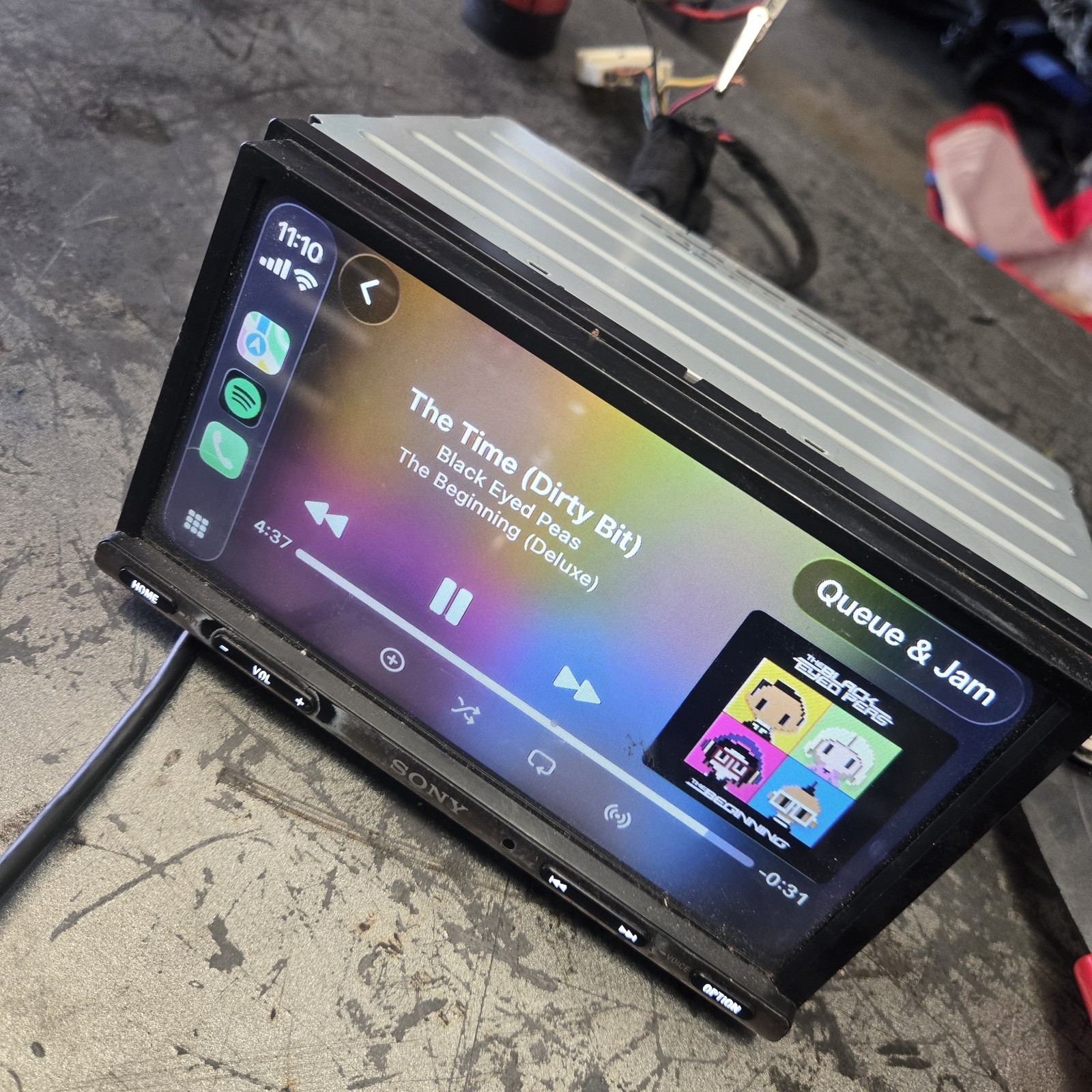 Sony XAV-AX150 Carplay/Android Auto Media Receiver 6.95 Car Audio Bluetooth