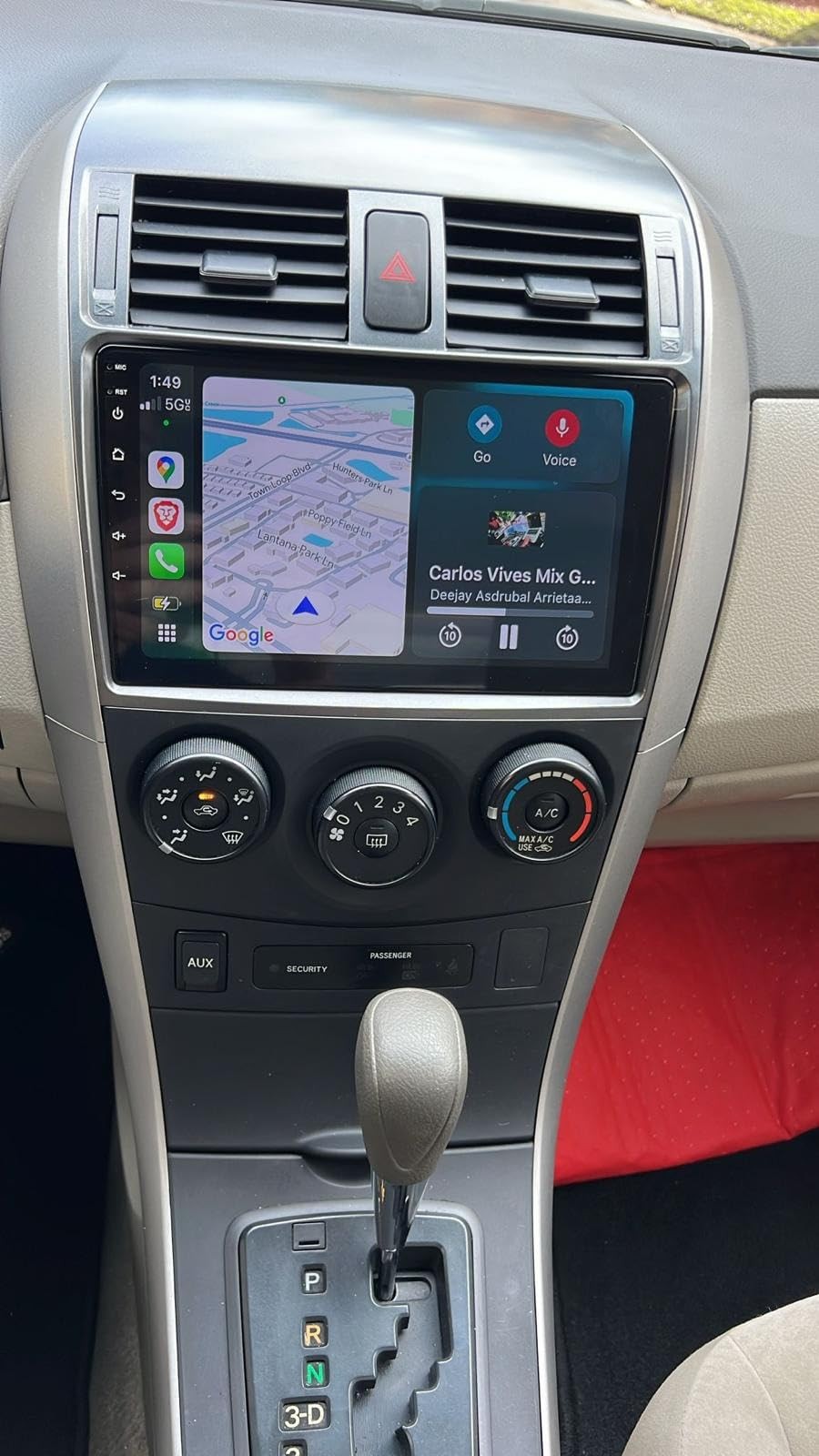 4Core 64G Carplay Radio Stereo Android 13 Screen For Toyota Corolla 2009-2013