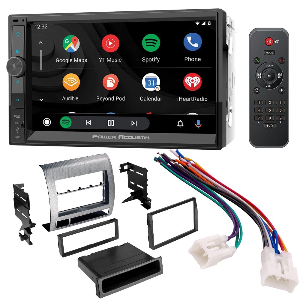 7″ Wireless CarPlay Bluetooth AM/FM Radio Car Stereo For Toyota Tacoma 2005-2011