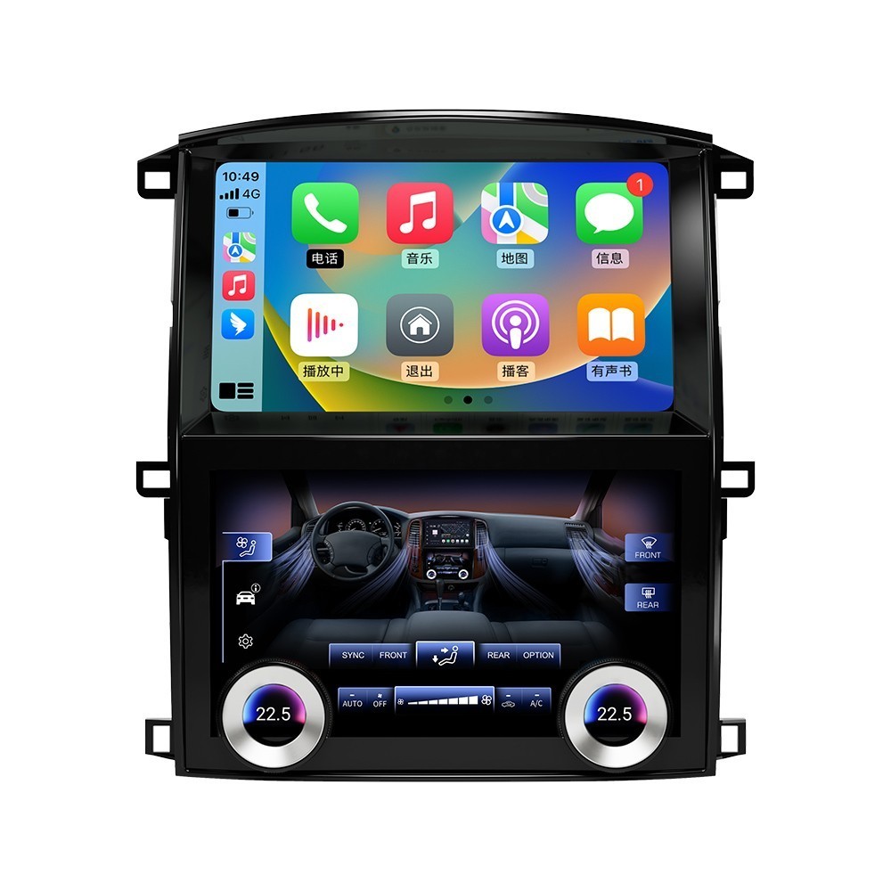 10″ Android Car Radio Carplay Screen For Toyota Land Cruiser 2002-07 Lexus LX470