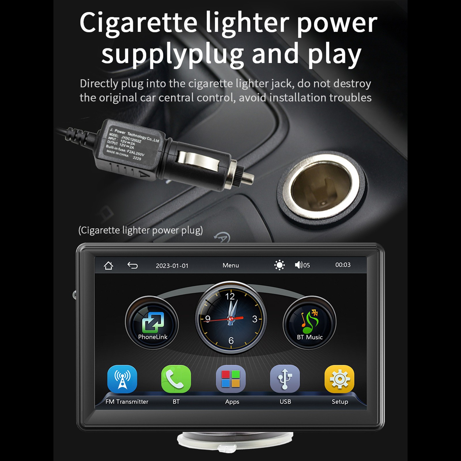 Portable Car MP5 Player With 7-Inch HD Screen Supports CarPlay EIFE