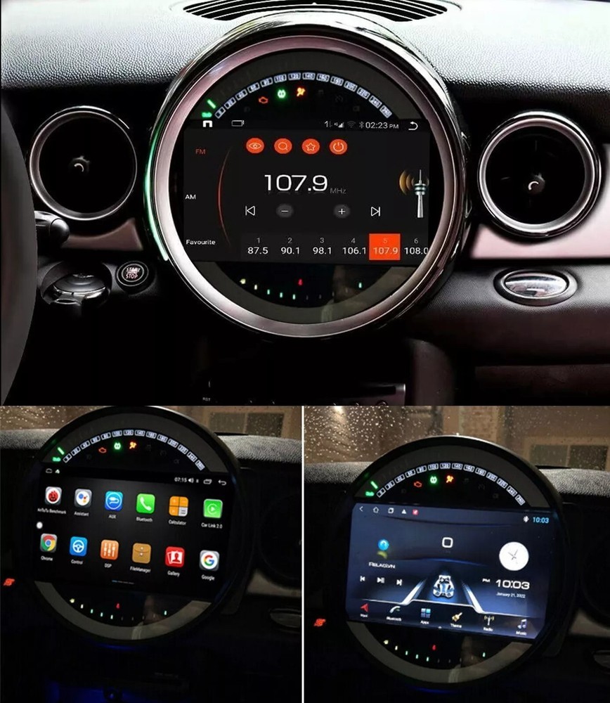 Android 13 Screen Display for BMW Mini Cooper 2007-2015 MPH R60 R56 GPS Carplay