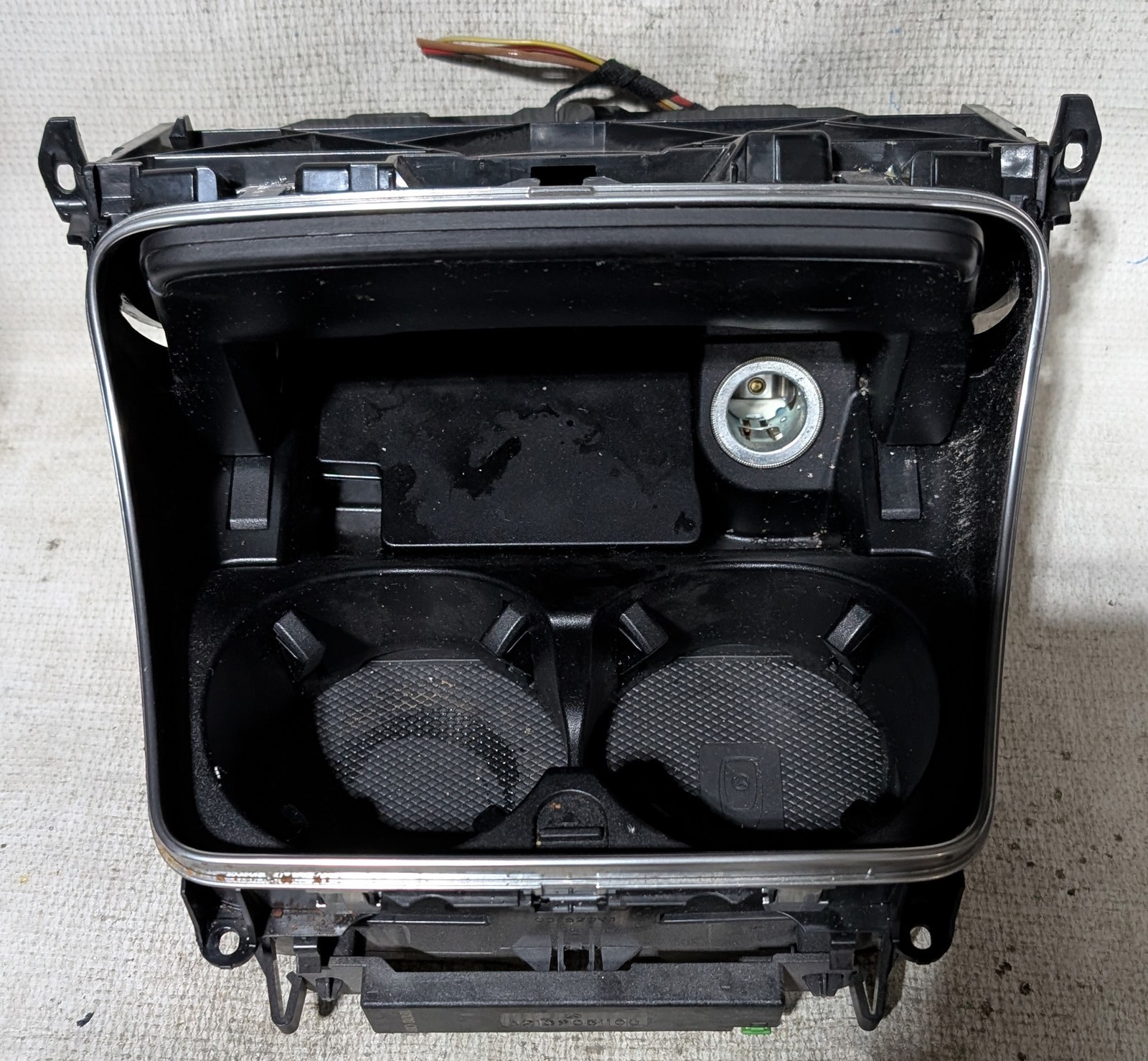 Mercedes C300 2019 2020 2021 2022 2023 Center Storage Console Wood A2056804610