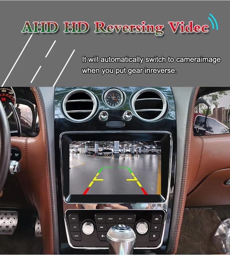 9″ Stereo CarPlay 4+64GB For 05-12 Bentley Flying Spur Continental GT Car Radio