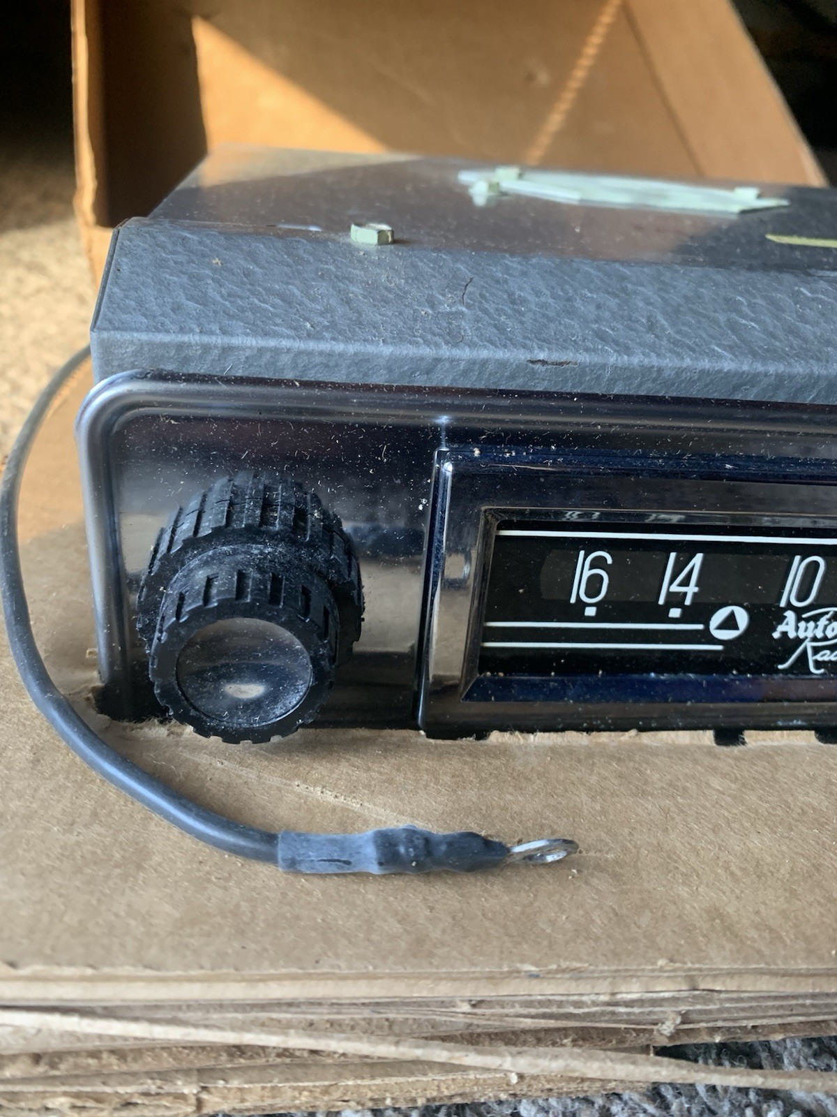 1955 Plymouth AM Radio Automatic P-255 + Speaker + Manual COMPLETE OEM Kit NOS
