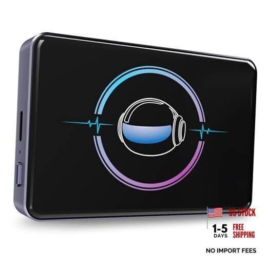 & Android Auto Adapter, Screen Mirroring & HDMI Output 4-in-1 Wireless CarPlay