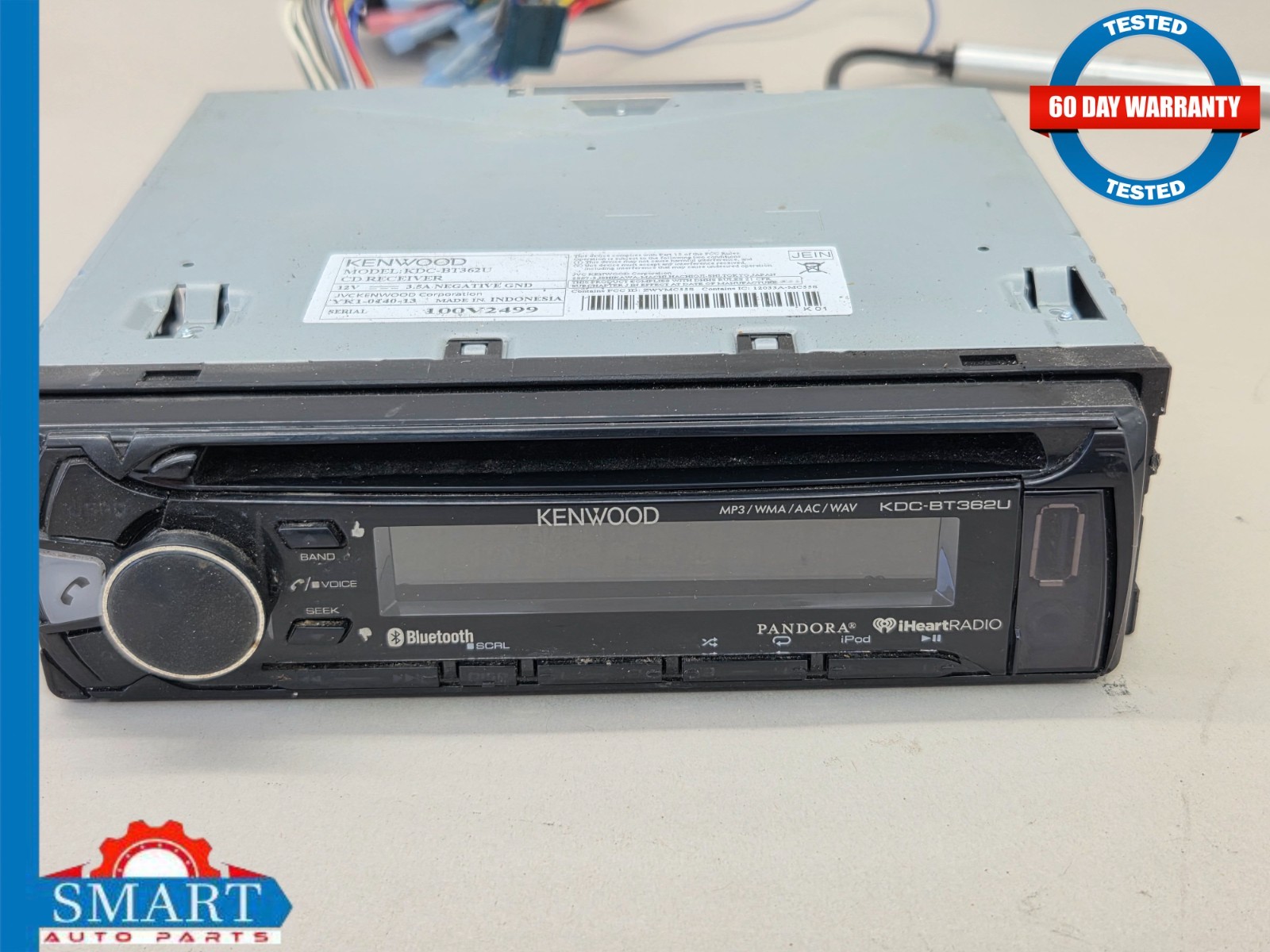BMW Z3 Roadster Kenwood Radio Bluetooth USB AUX Pre Wired Plug & Play 96-02