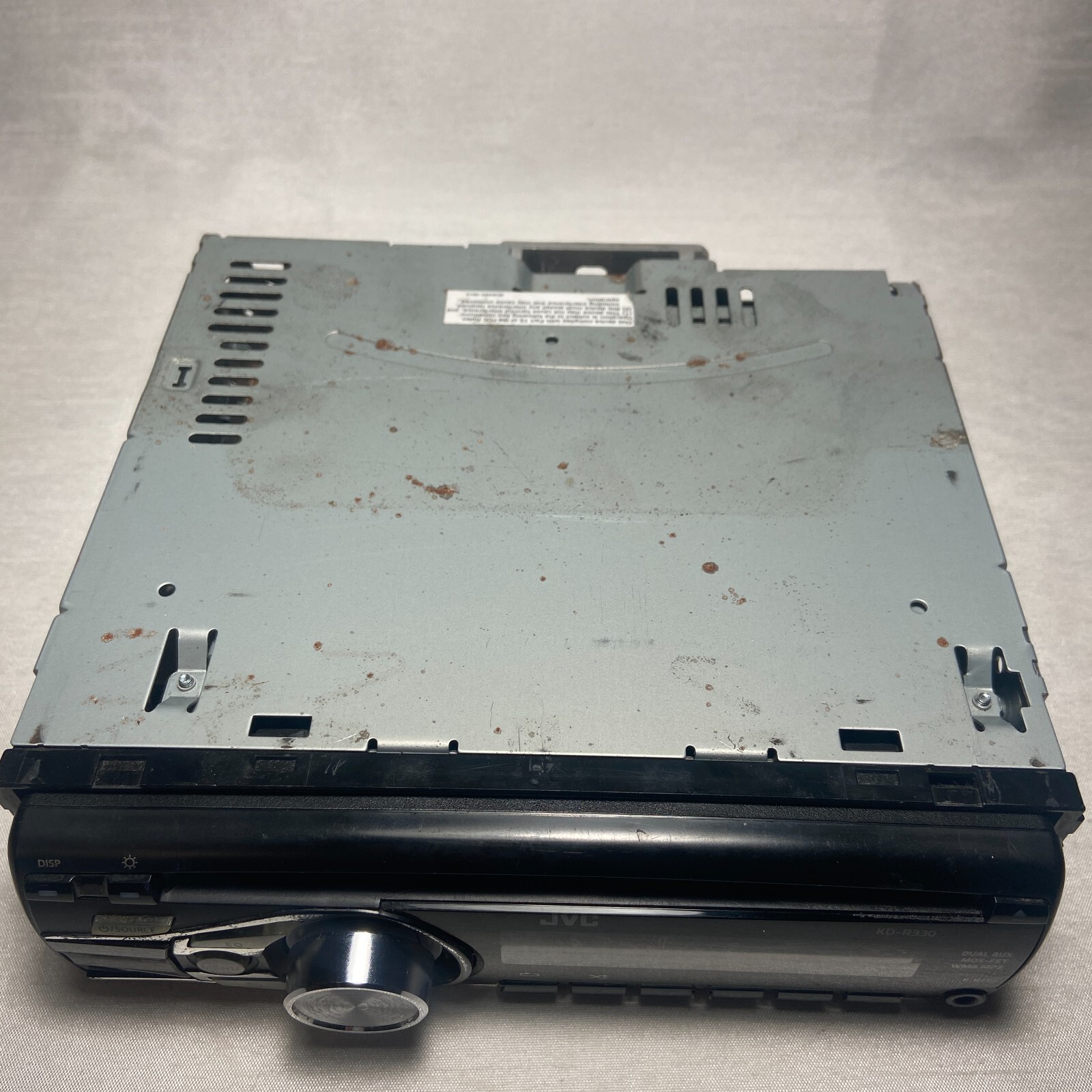 JVC KD-R330 Detachable Face CD Receiver AM/FM 50Wx4 Car Stereo Untested
