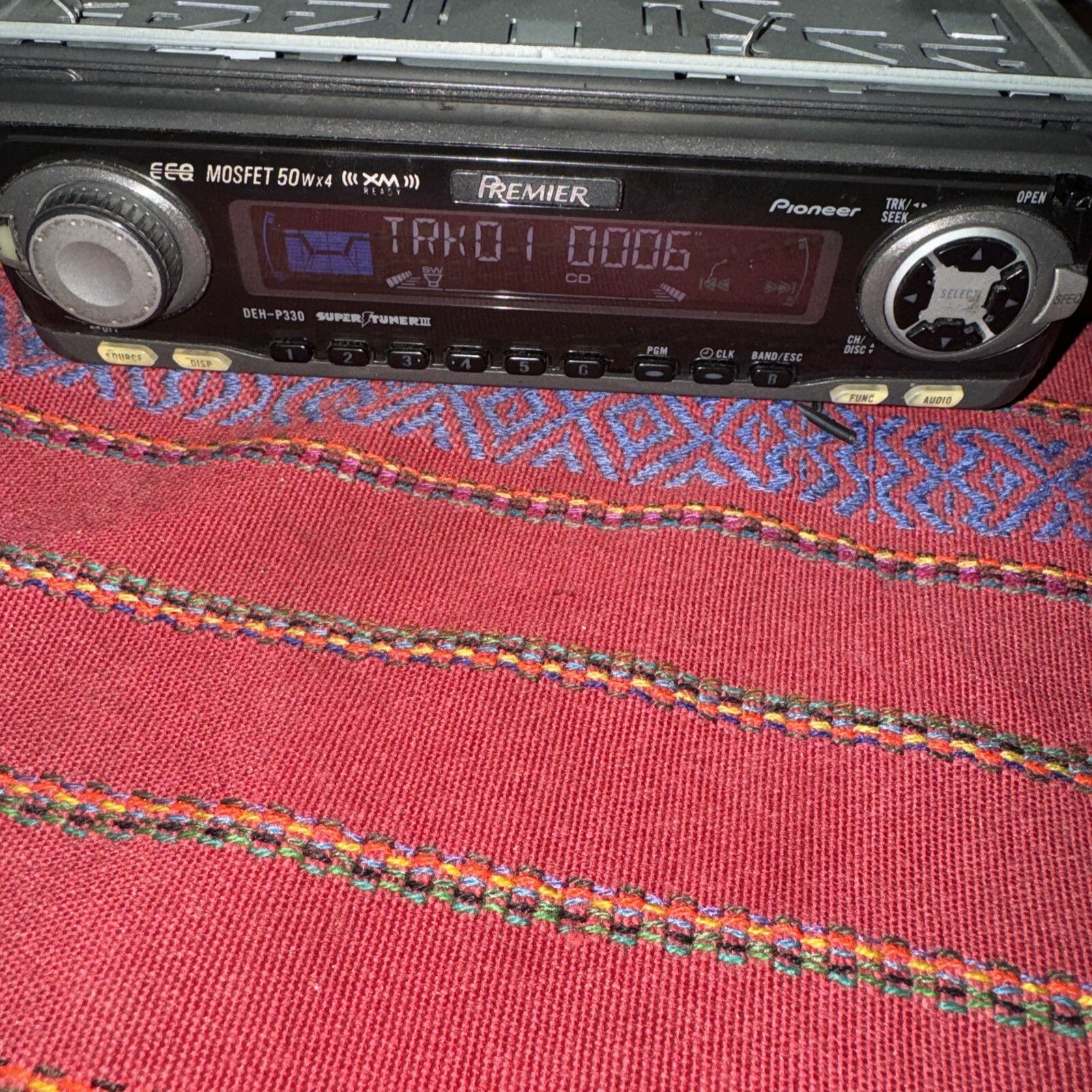 ✅🔥Pioneer Premier DEH-P330 Car Audio Stereo Old School READ DESCRIPCIÓN