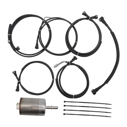 FL-FG0810 Fuel Lines Kit Nylon Compatible with GMC Yukon 2002-2004, Fit for