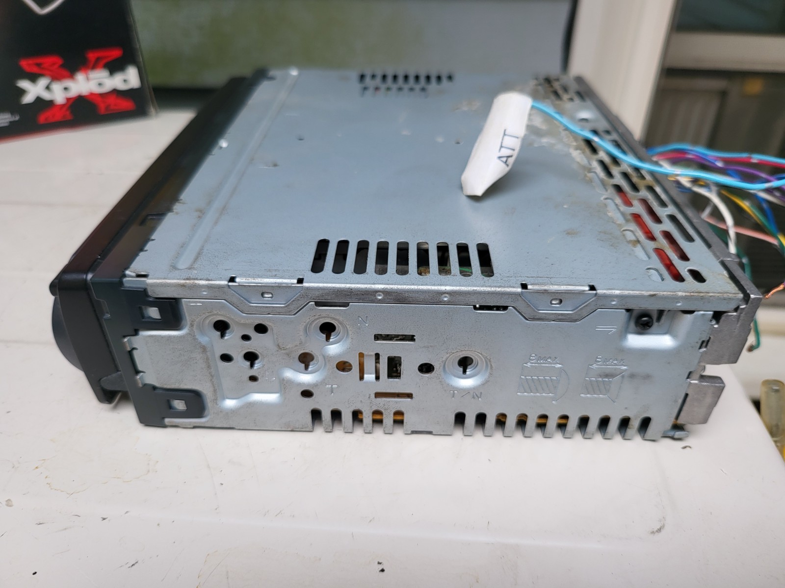 Sony XploD CDX-GT510 CD Player/MP3 In Dash Receiver Aux In Tested Vintage 😃😍😎
