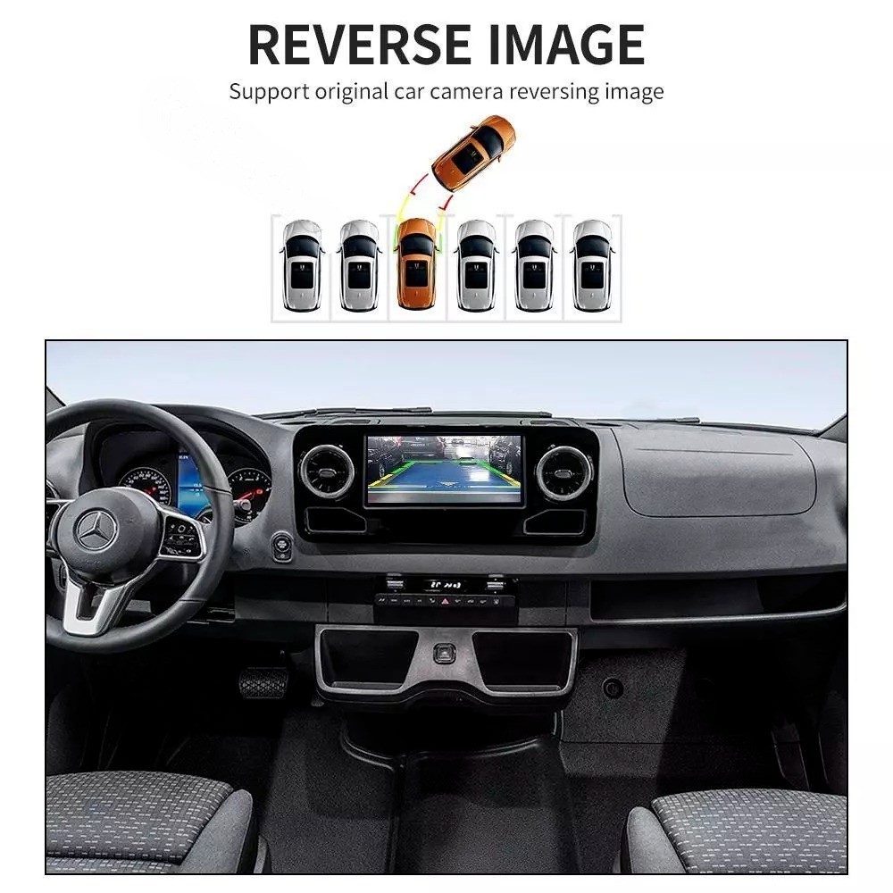 10.25” HD Car Stereo Radio Android Navigation 4+64G For Benz Sprinter 2019-2022