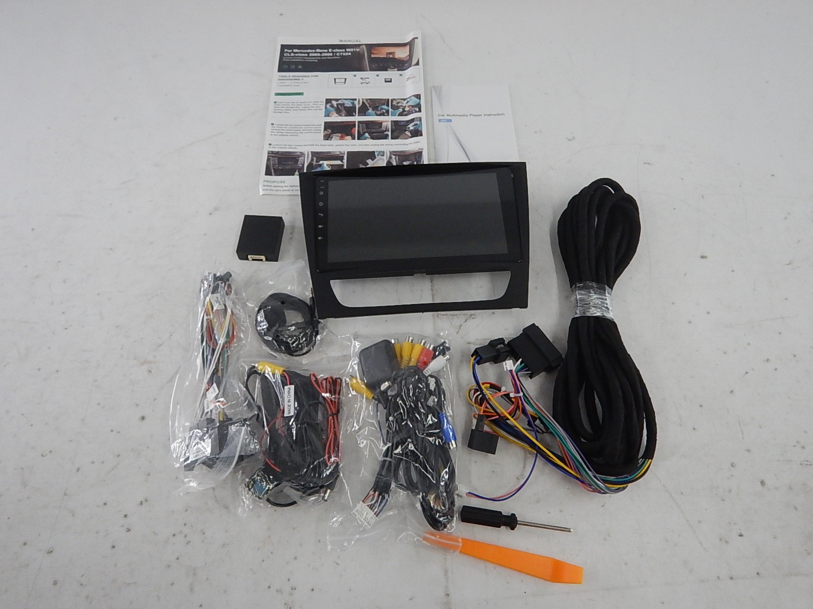 Rimoody 9 Inch Touch Screen GPS WiFi Mirror Link BT/FM/RDS EQ + Backup Camera