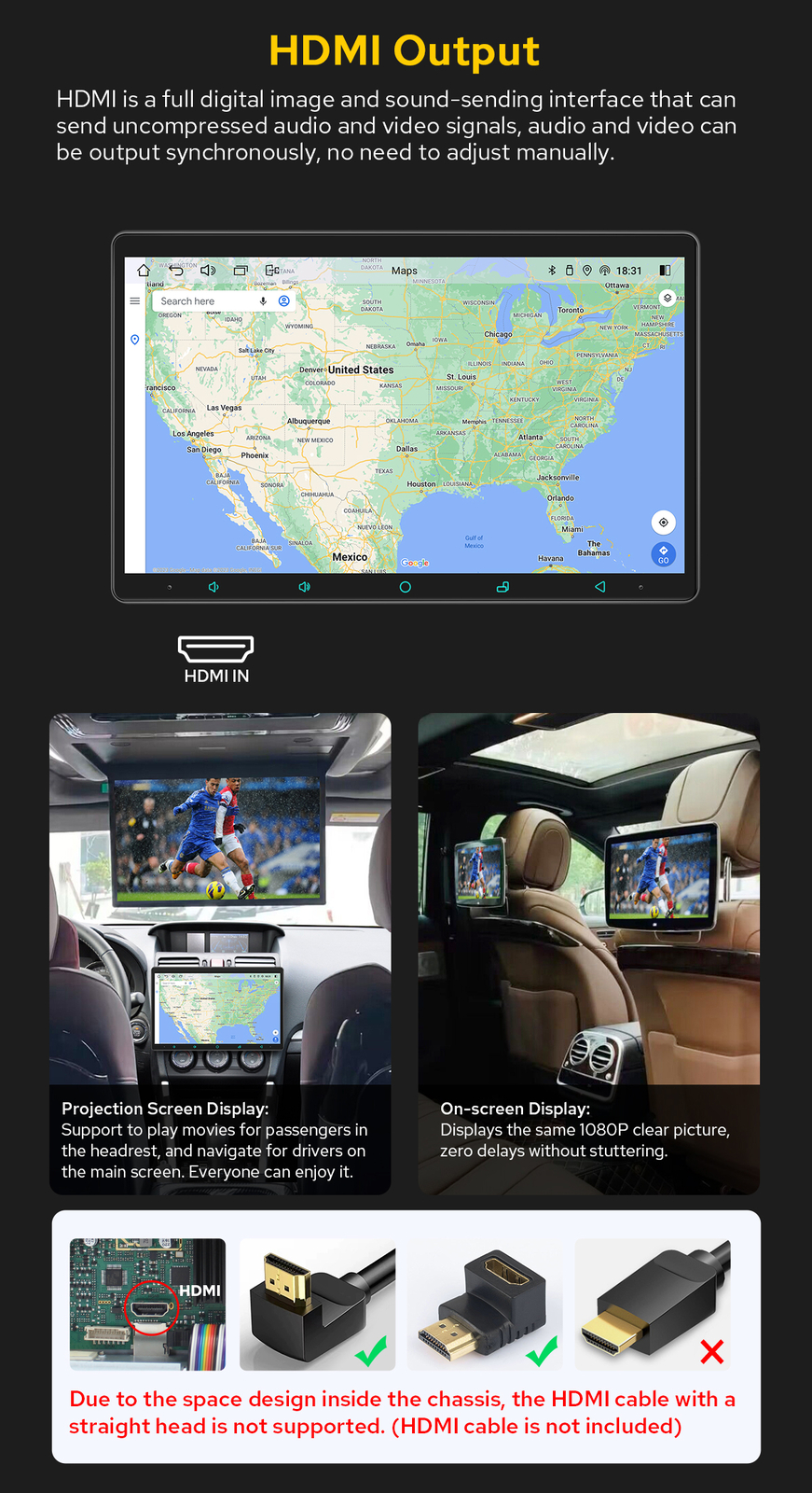 11.6 Inch Big Screen 1920X1080P Radio for Subaru Forester Support Harman Kardon