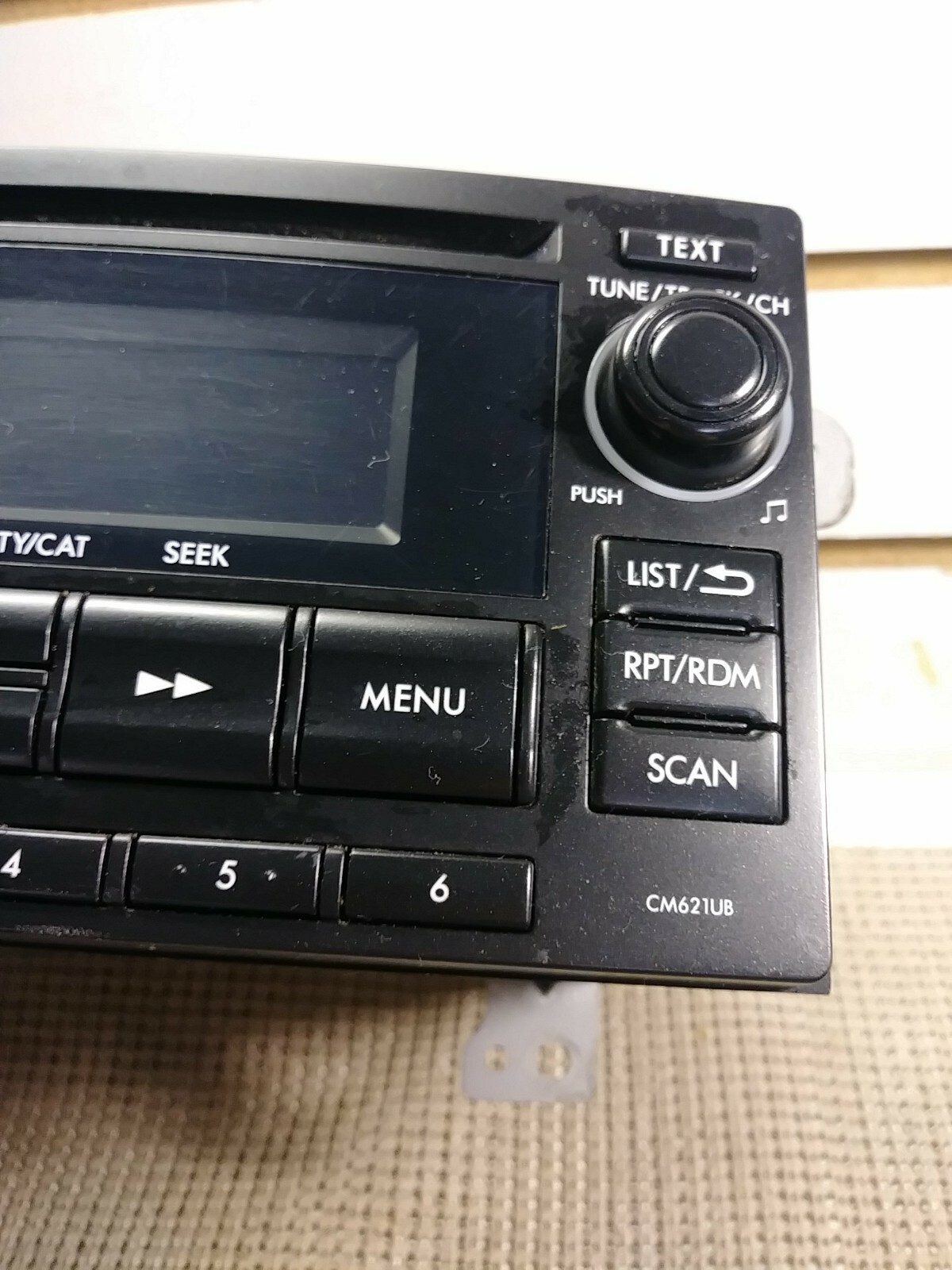 2012 Subaru Impreza AM FM Radio Receiver 86201FJ620