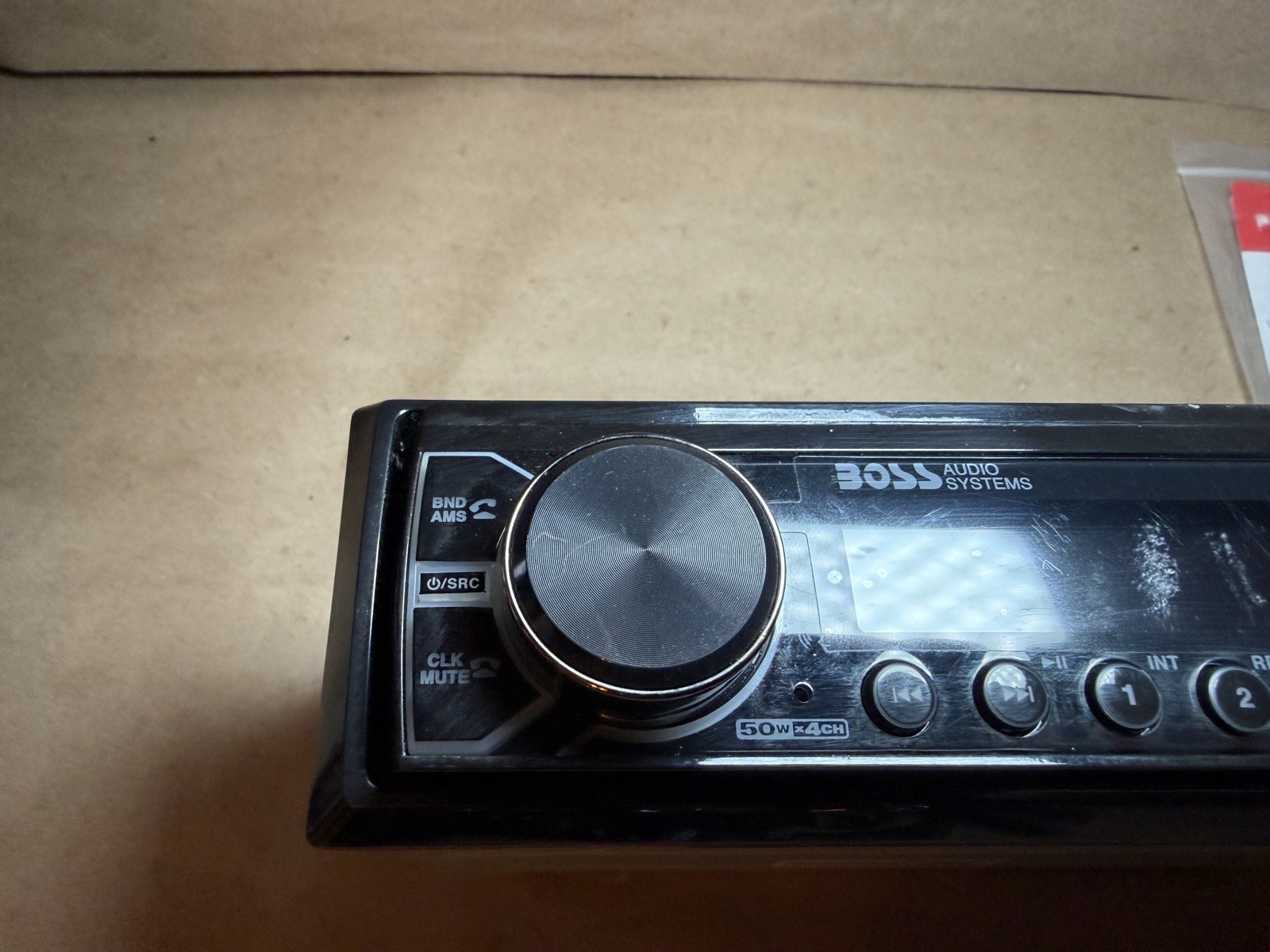 Boss Audio 455BRGB 1-DIN Bluetooth/MP3/USB/AUX/AM/FM Digital Media Receiver