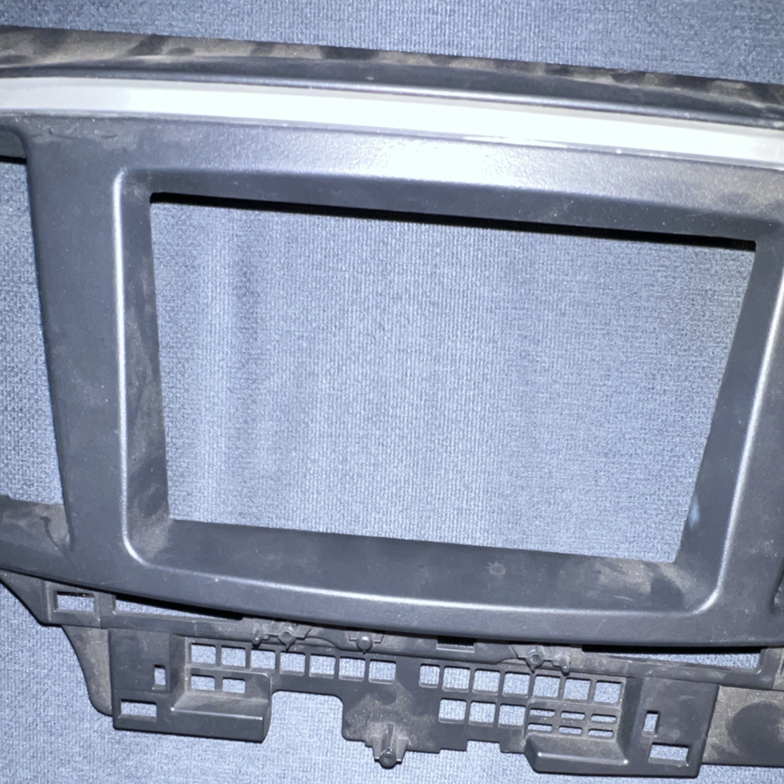 Mitsubishi Lancer Double Din Stereo Trim Plastic
