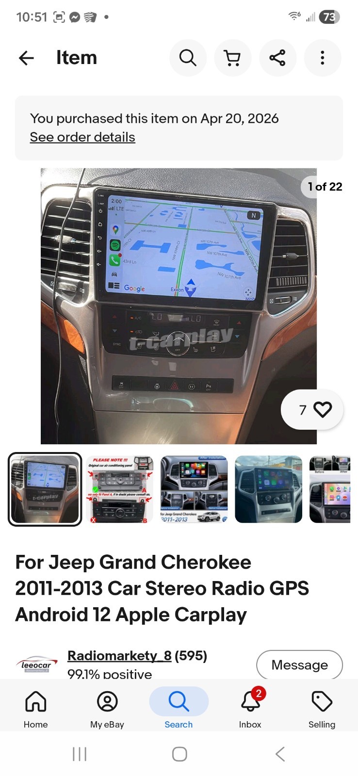2011 To 2013 Jeep grand cherokee , overland edition plug and Play.nRadio