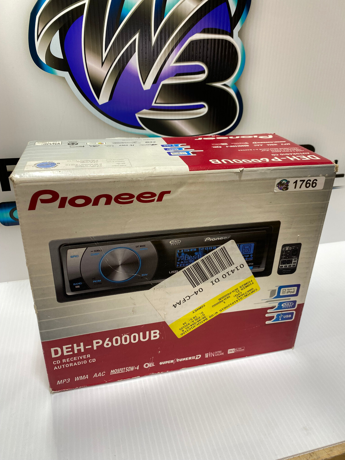 Pioneer DEH-P6000UB (Premier) CD Player/USB In Dash Receiver