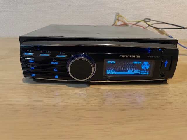 Pioneer Carrozzeria DEH-P760 1Din Car Audio CD Player AUX Working Tested