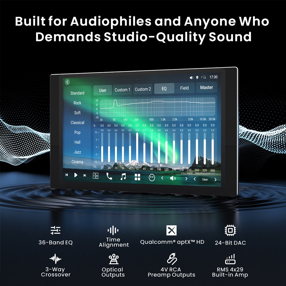 ATOTO 12.5″ Floating Screen Android 128G Car Stereo GPS Radio AI Adaptive 4G LTE