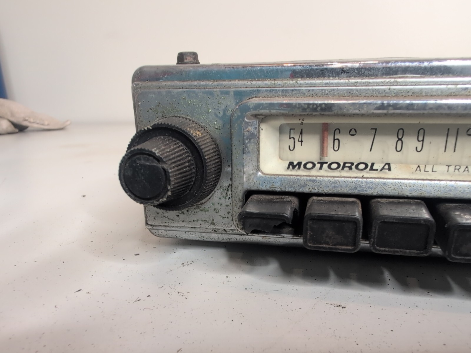 Vintage 1960’s Motorola All Transistor Car Radio Auto 520T
