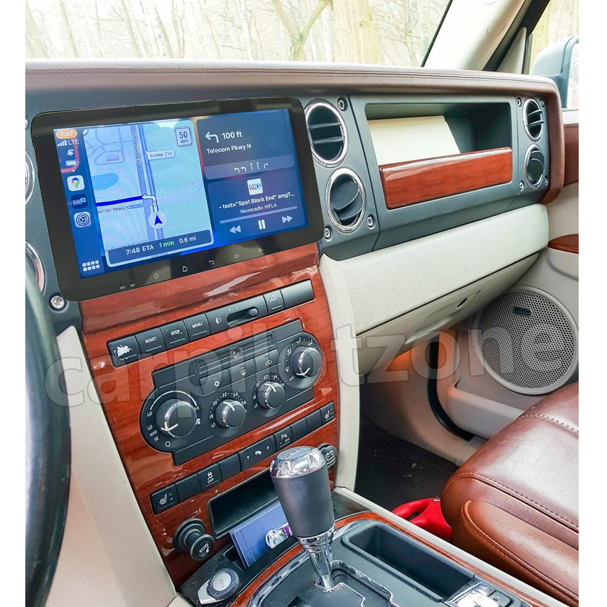 10.33” For Jeep Commander 2008-2011 Android 15 Stereo Radio GPS BT Carplay 2+64G