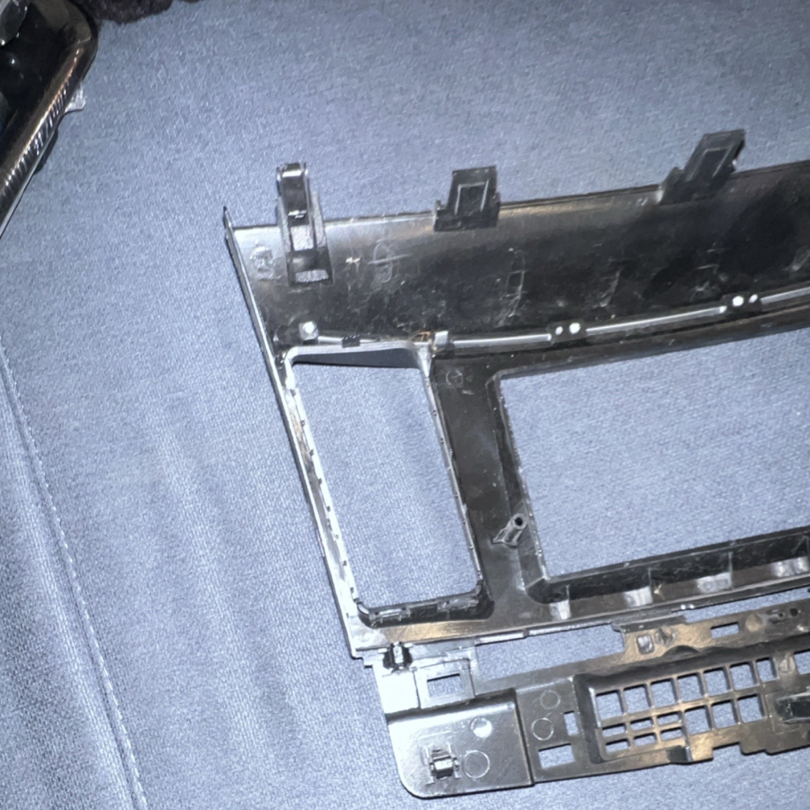 Mitsubishi Lancer Double Din Stereo Trim Plastic