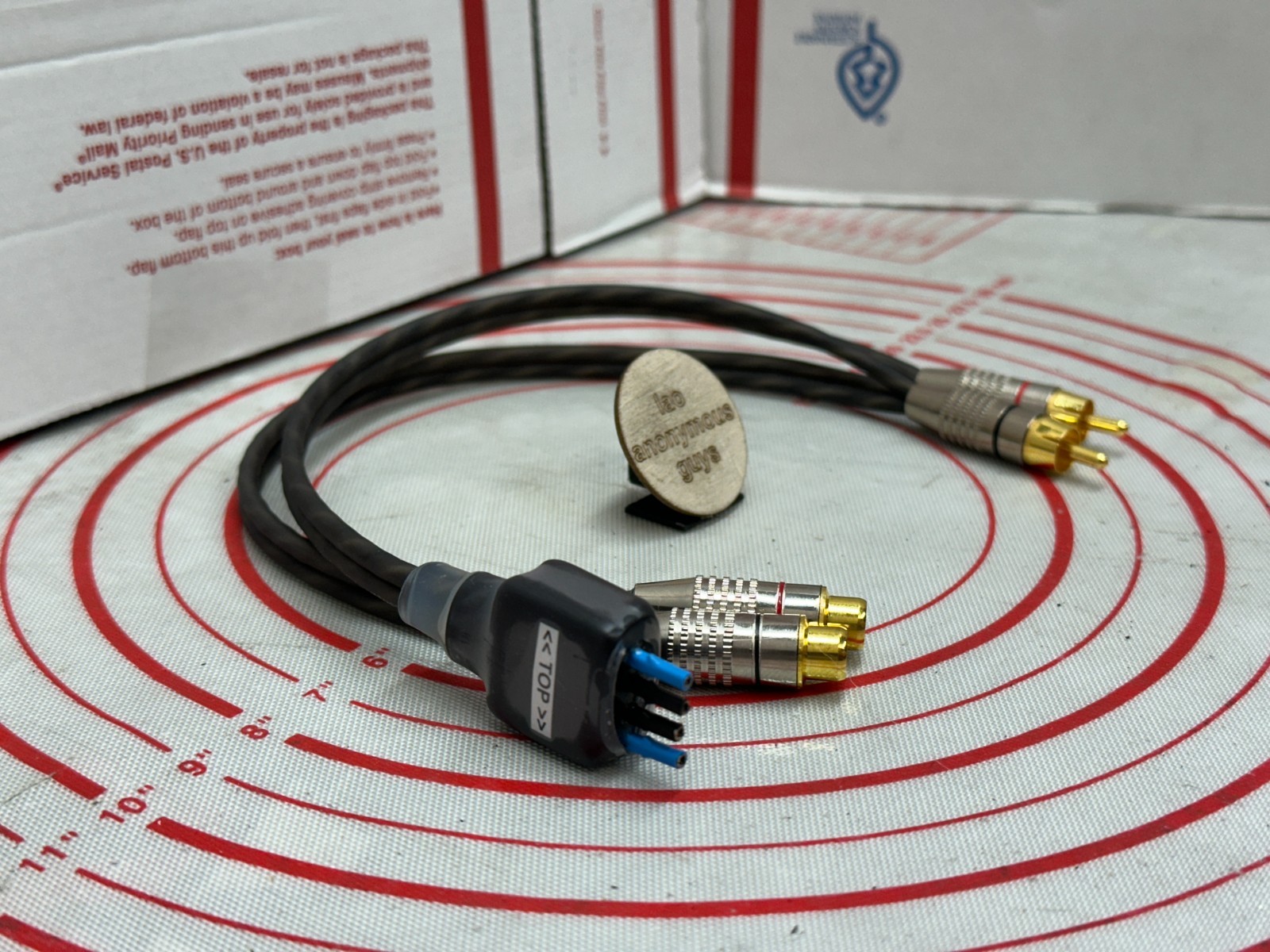 Audio Input Plug High or Low Level Signal for KENWOOD RD-380 Vintage Old School