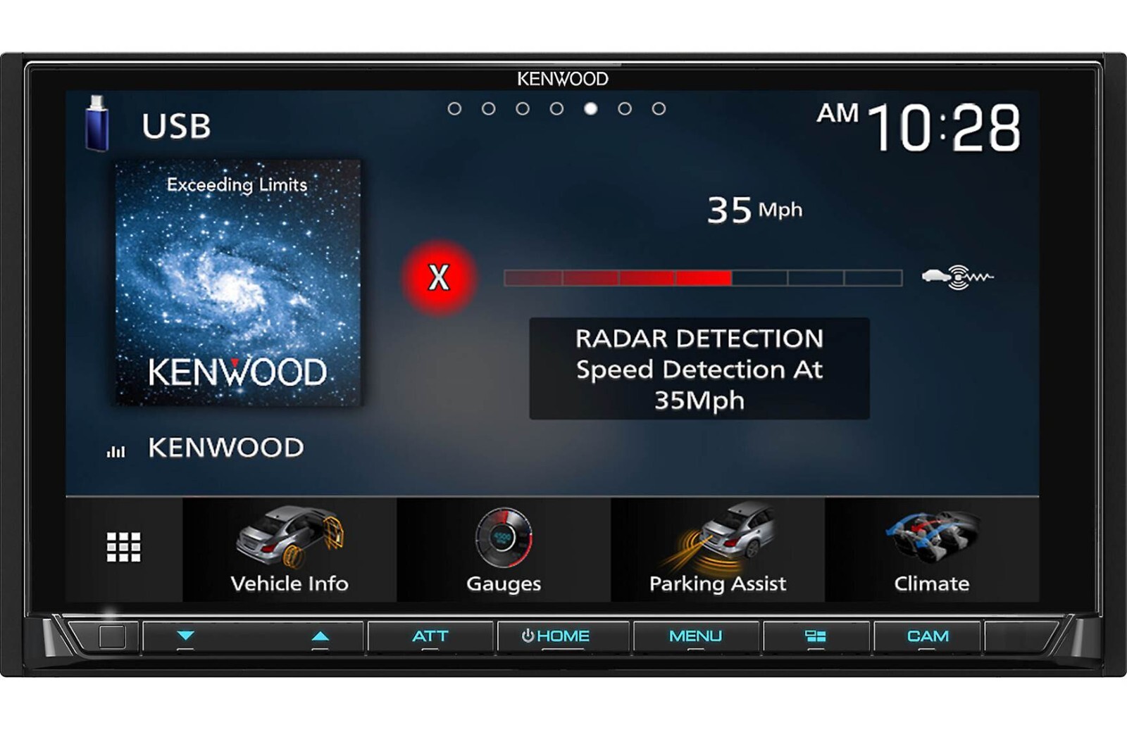 KENWOOD DMX958XR 6.8″ AM FM HD CarPlay, Android Auto, Deluxe CMOS-740HDLP Camera