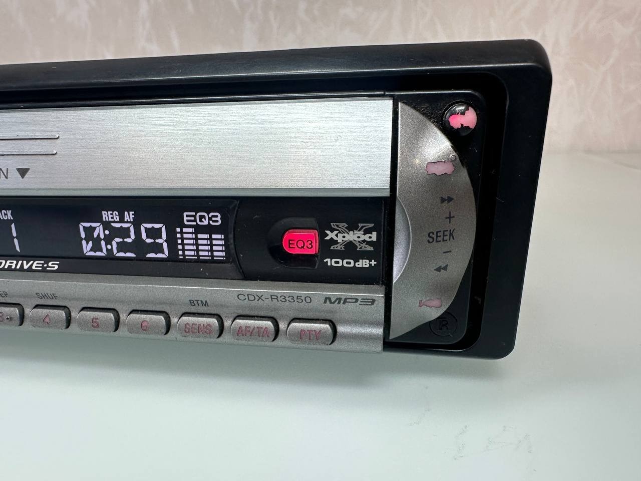 Sony CDX-R3350 Car CD/MP3 Player Detachable Face 50W x4 Tested Working