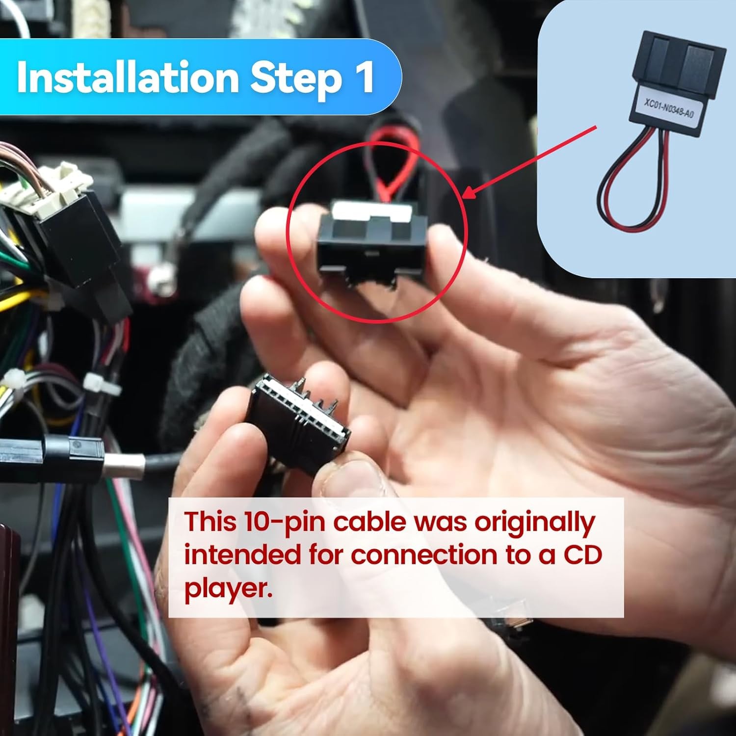 Audio Adapter for Chevy Silverado GMC Sierra 2014-2018 Car Stereo Radio