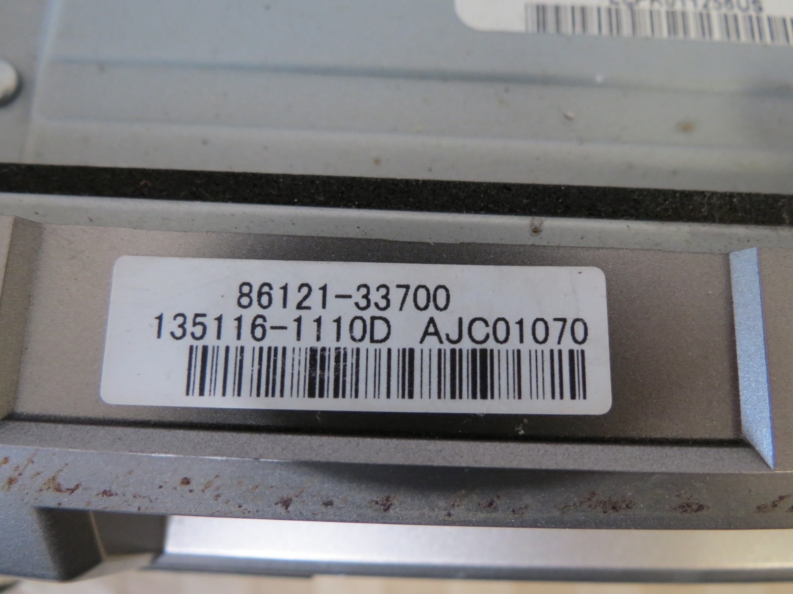 13-14 Lexus es350 es300h XM HD Radio Player Media Climate Control 86140-33060
