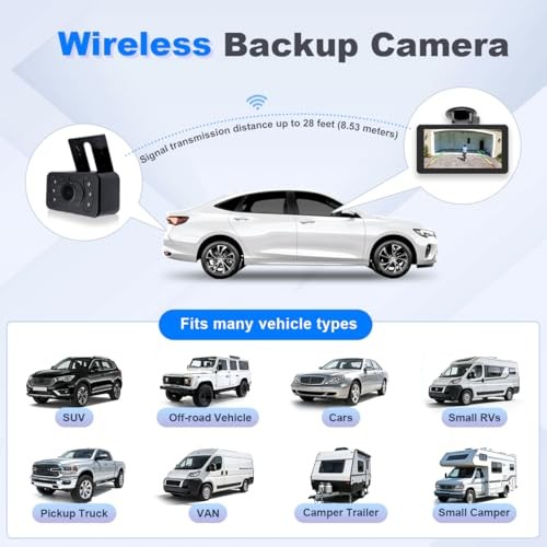 6.1 Inch Portable Car Screen, Wireless & Wired CarPlay Android Auto, 1080P