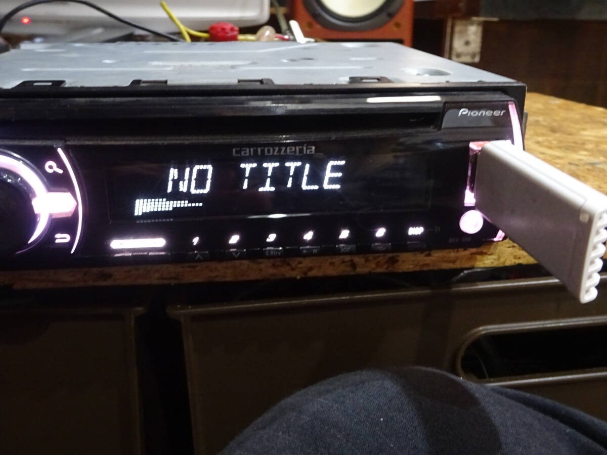 Pioneer Carrozzeria DEH-580 CD USB AUX Receiver MIXTRAX Multi-Color 1DIN JDM