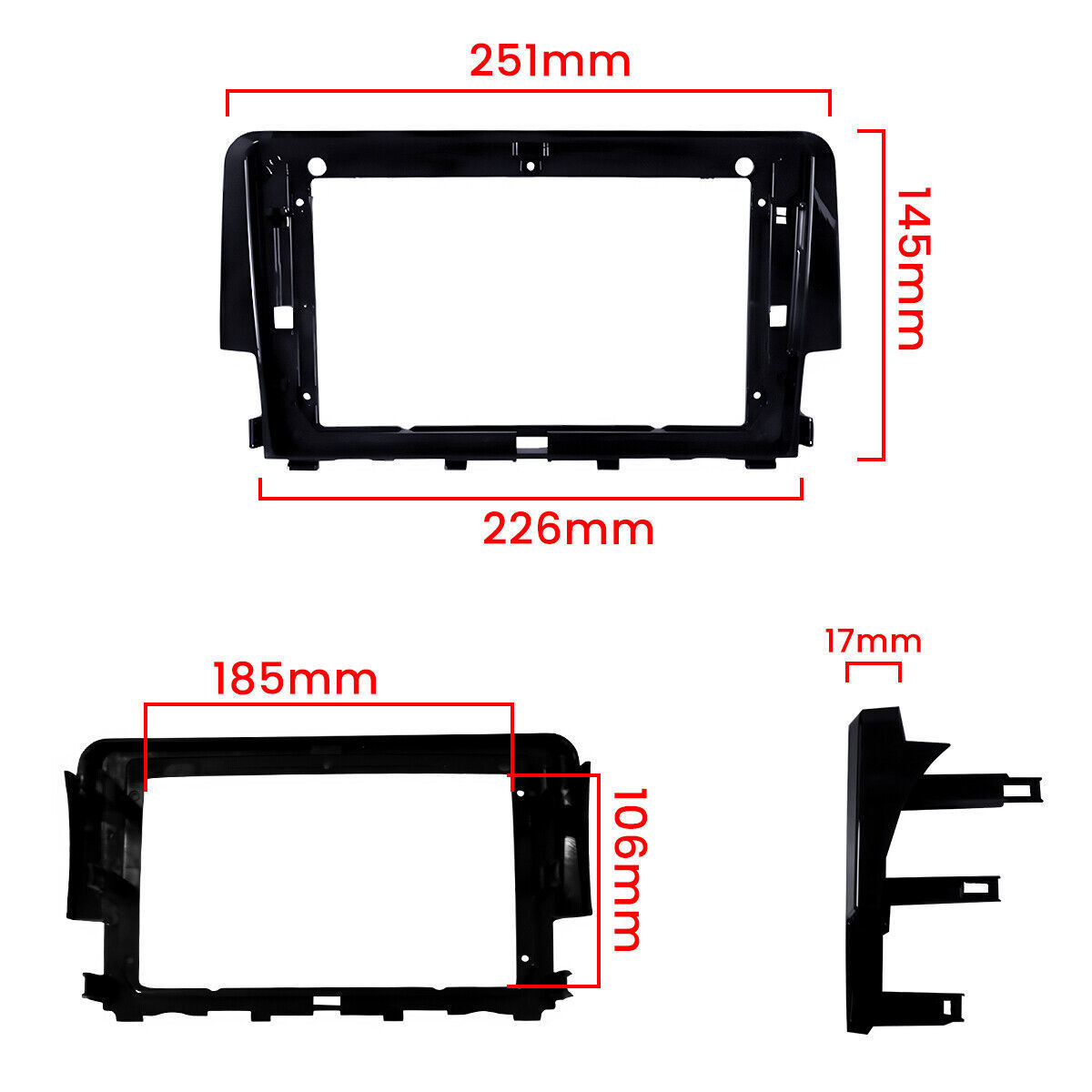 Apple Carplay For 2016-2020 Honda Civic Car Stereo Android 12.0 Radio GPS WIFI