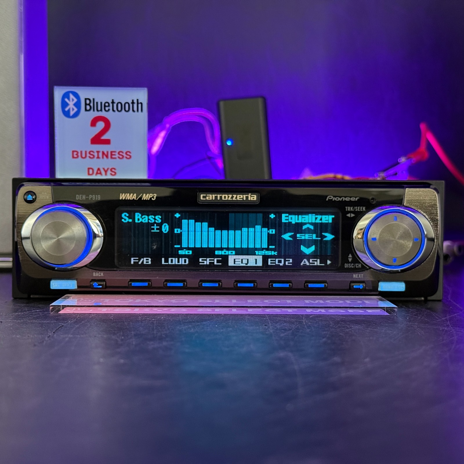 Pioneer Carrozzeria DEH-P919 Car Audio CD Player SFC Bluetooth Ready JDM Stock