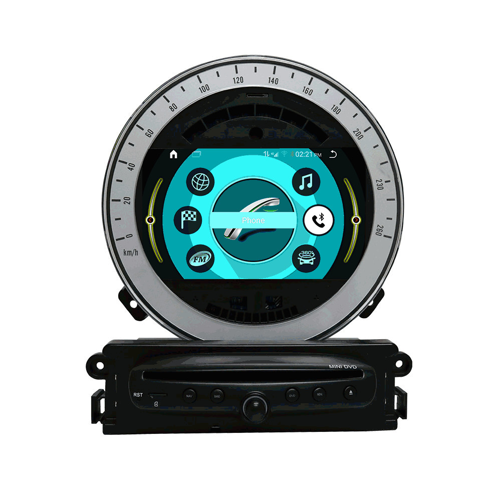 Android 11 Car Navigation Player 360 camera For BMW Mini Cooper 2011-2016 Radio