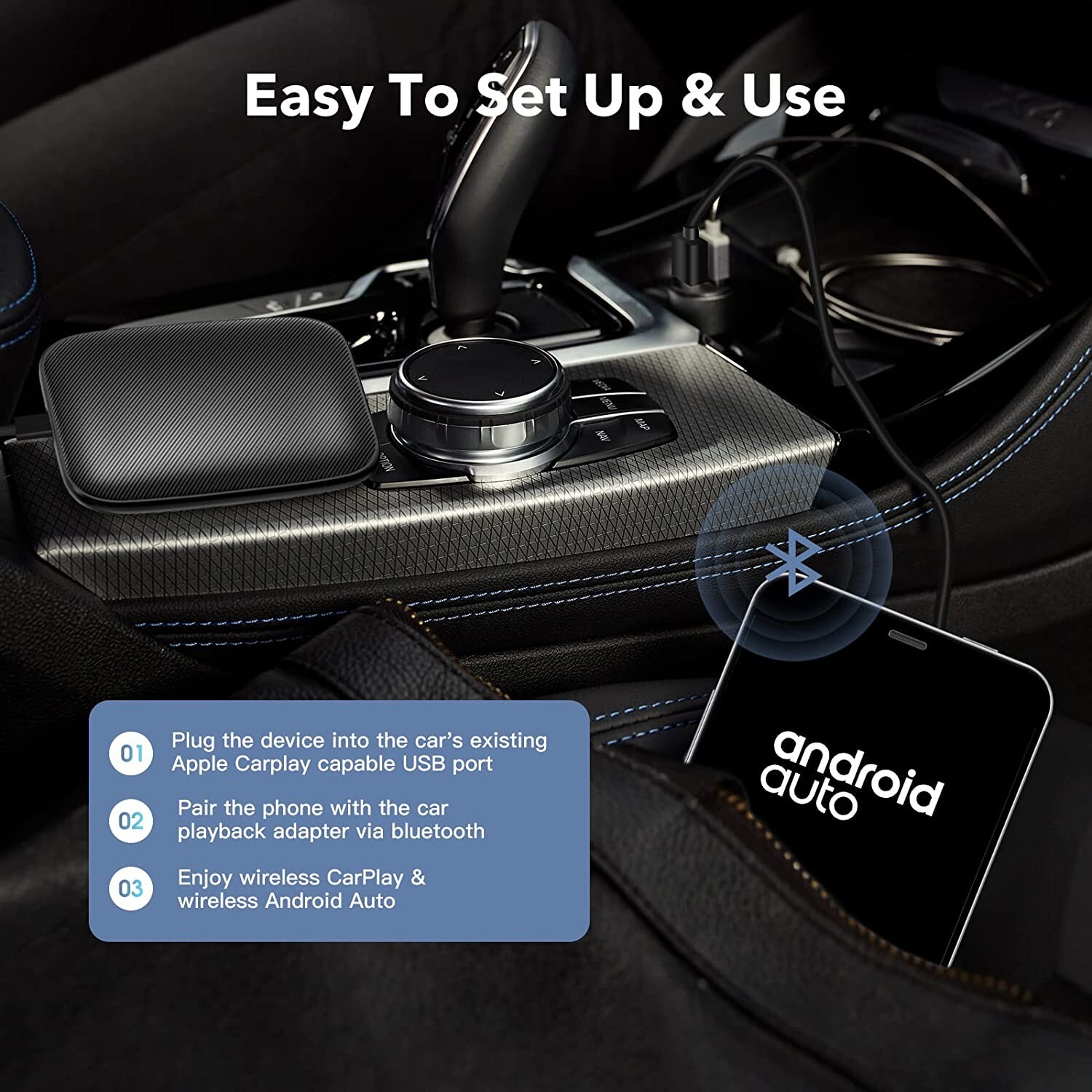 Deep Discount sell on Amazon for $110, Wireless CarPlay Adapter with Netflix