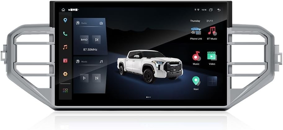 14.6” Large Screen Car Radio Stereo GPS Carplay For Toyota Tundra 2019~2024