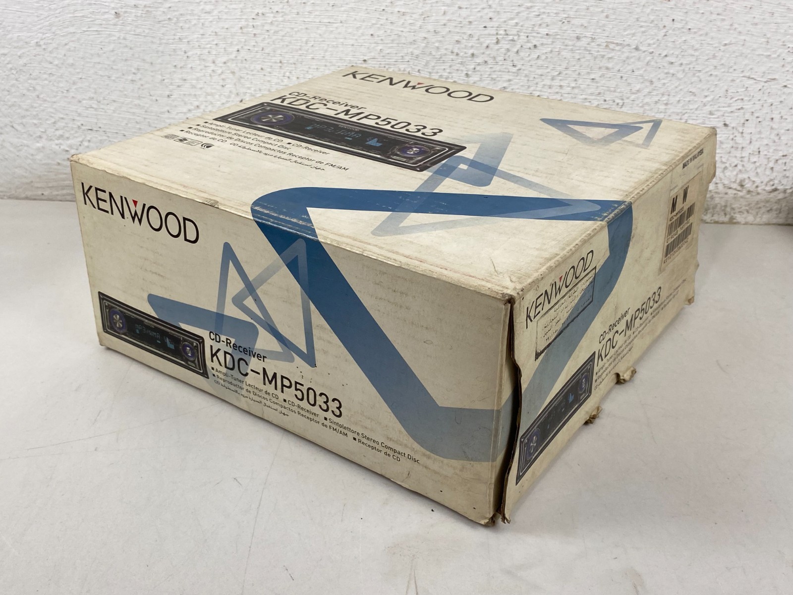 Kenwood KCD-MP5033 CD/MP3 Receiver Car New Boxed