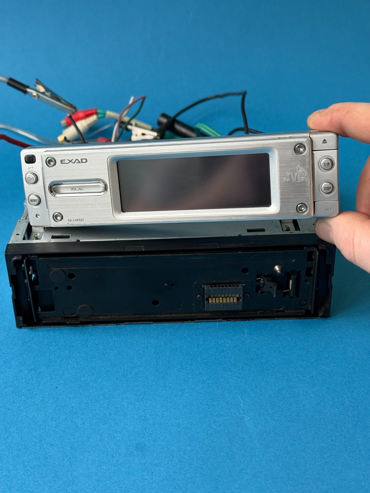 JVC KD-LHX501 Touchscreen Car Stereo CD MP3 Wma Receiver 1DIN Vintage Head Unit