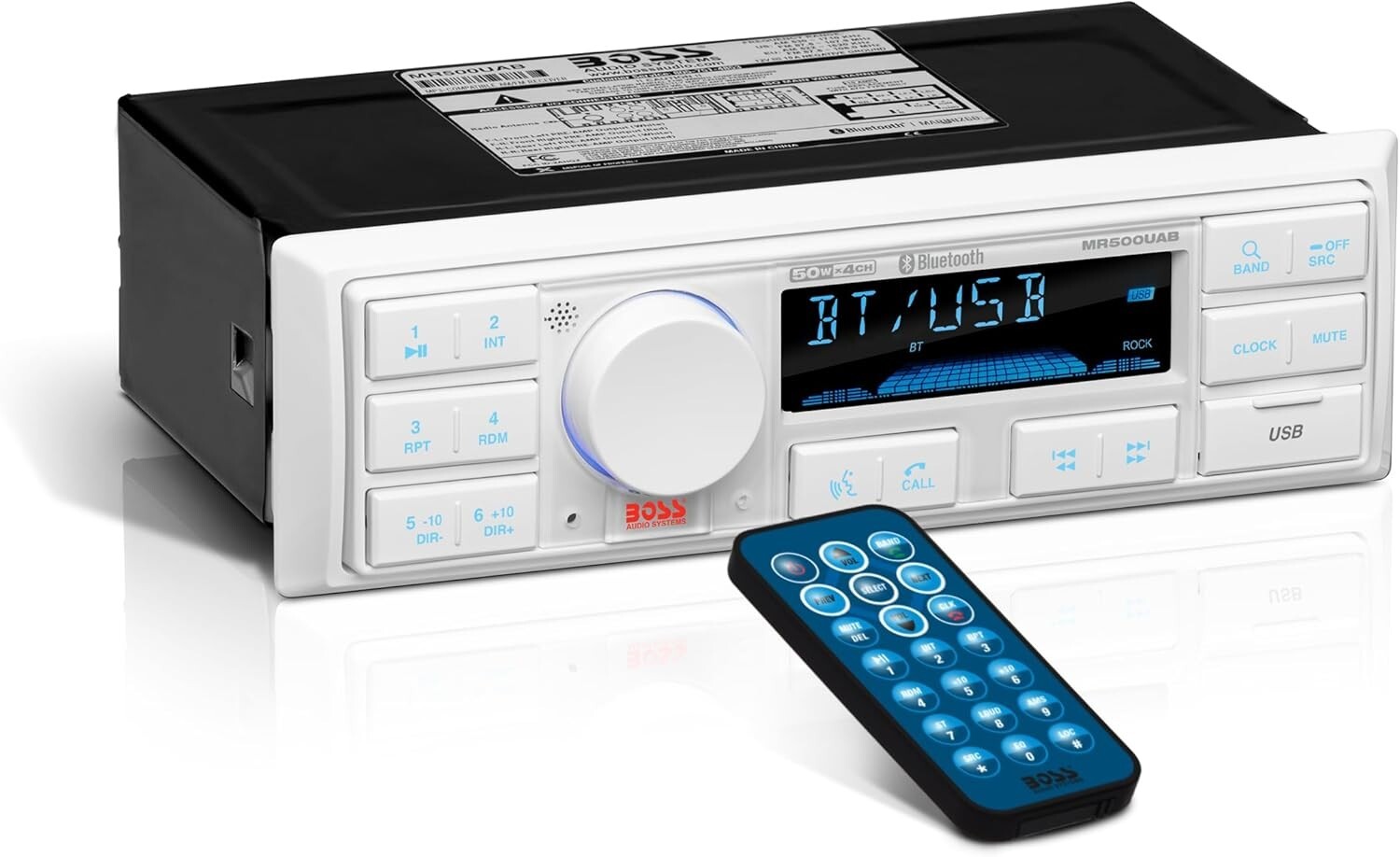 BOSS MR500UAB 200W BLUETOOTH/MP3/AM/FM/USB STEREO w/REMOTE *U