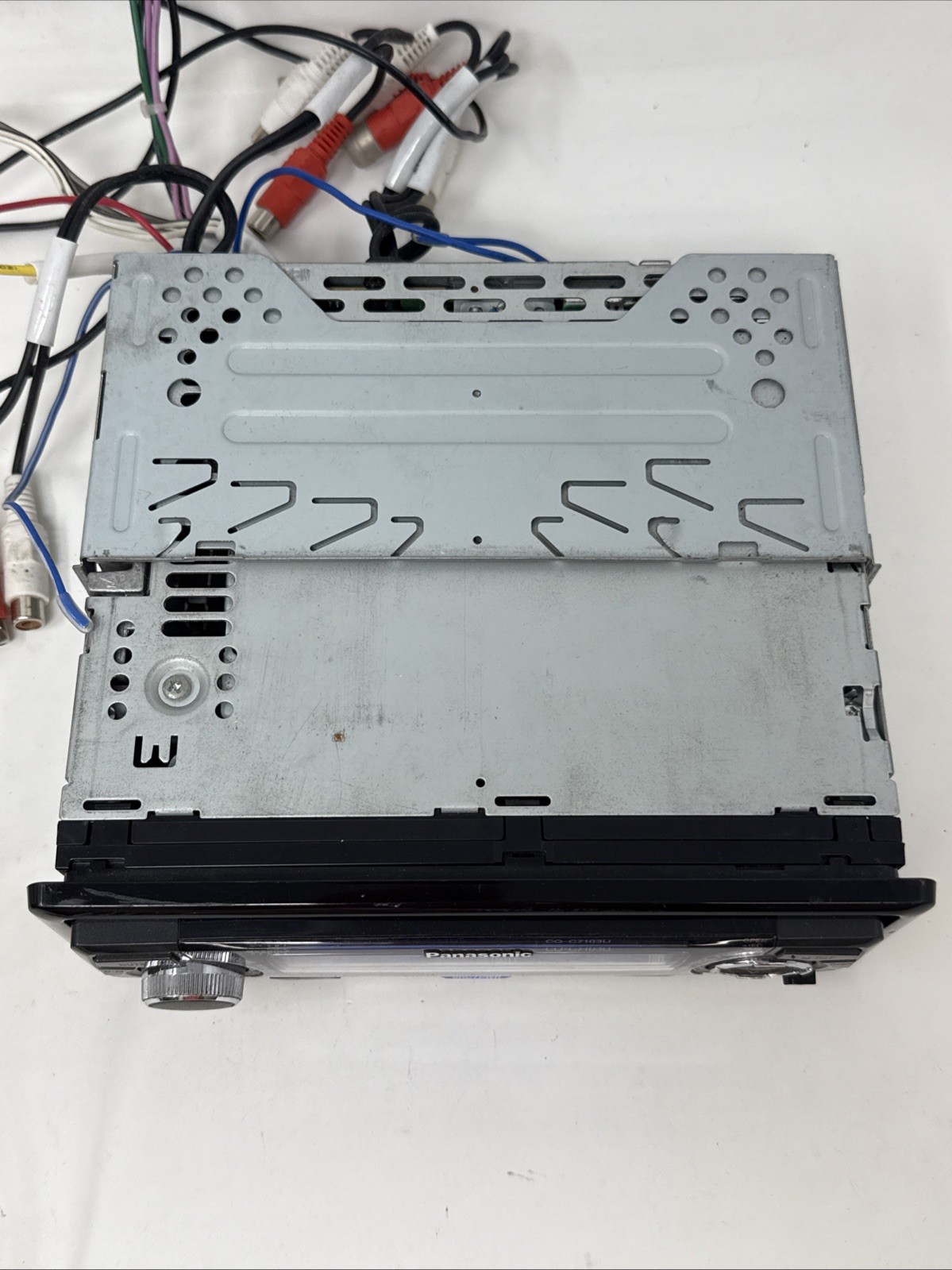 Panisonic CQ C7103U car stereo deck Race Cars On 3D Matrix Display 50×4 TESTED