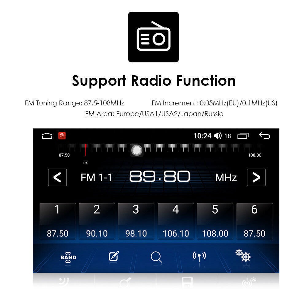 7″ Para Jeep Liberty 2008-2012 Android14 Car Stereo GPS Radio CarPlay